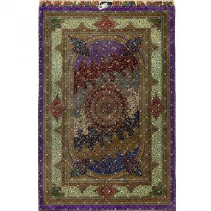 Persian Hand Knotted Silk Rug