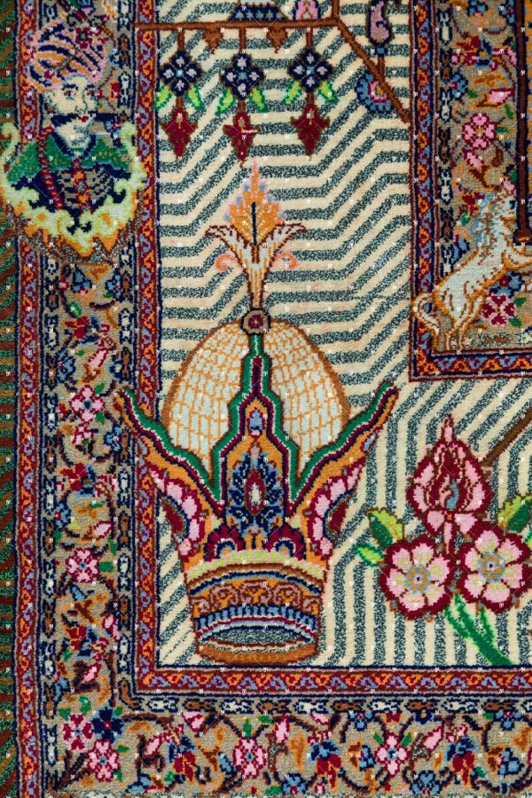 Qom Hand knotted Rug ZN0428102393