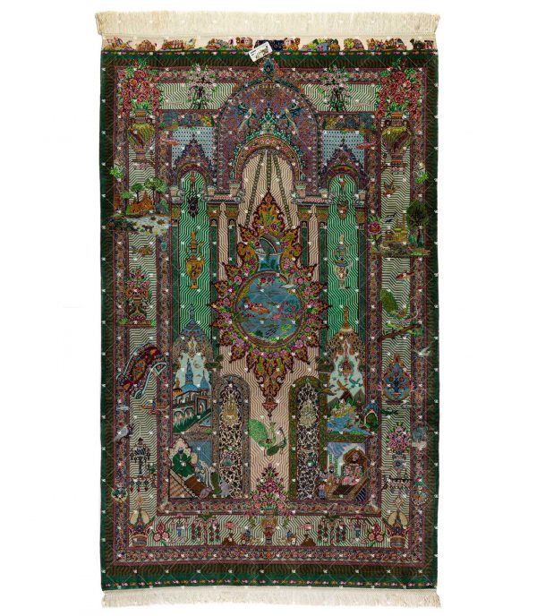 Qom Hand knotted Rug ZN0428102393