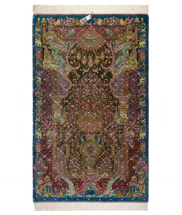 Qom Hand knotted Rug ZN1368486733