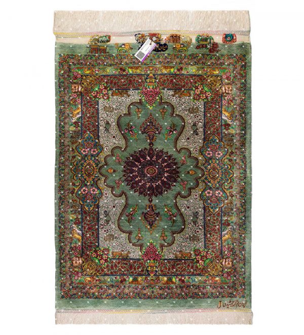 Qom Hand knotted Rug SN2518131406