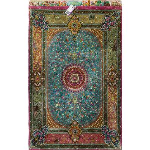 Qom Hand Woven Silk Carpets
