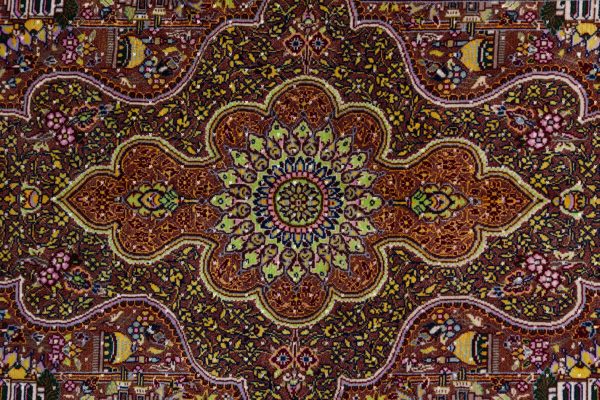 Qom Hand knotted Rug SN4140016268