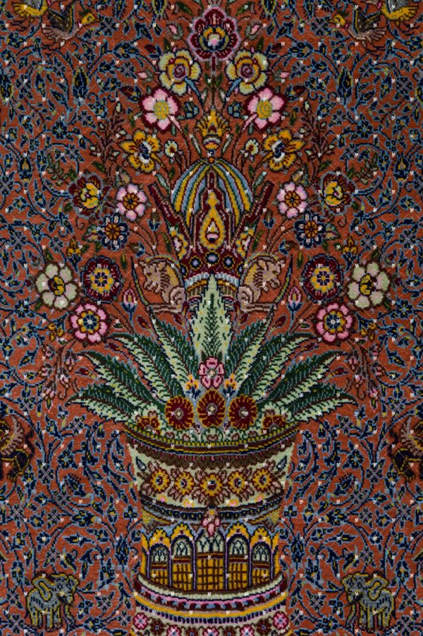 Qom Hand knotted Rug SN1061456236
