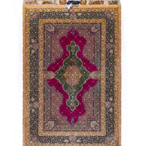 Qom hand knotted Silk Carpet
