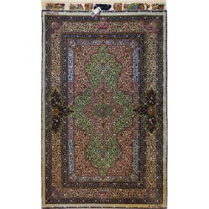 Qom Handmade Silk Carpet